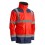 KANATA 4/1 HI-VIZ PIROS/KÉK PE KABÁT KANATA 4/1 HI-VIZ PIROS/KÉK PE KABÁT