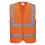 Hi-Vis cipzáras mellény Hi-Vis cipzáras mellény