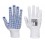 Nylon PVC pontozott kesztyű Nylon PVC pontozott kesztyű