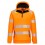 DX4 Hi-Vis 1/4 zippzáras kapucnis pulóver DX4 Hi-Vis 1/4 zippzáras kapucnis pulóver