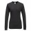 B126 - Női hosszú ujjú Thermal póló fekete