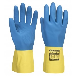 Dupl&aacute;n M&aacute;rtott Latex kesztyű (12 p&aacute;r/csomag/m&eacute;ret)