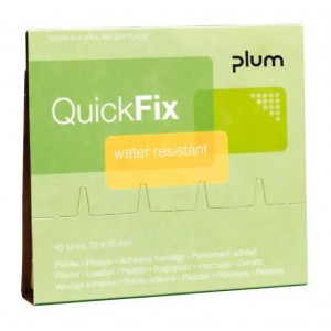 Plum quickfix utántöltő 45db vízálló ragtapasszal