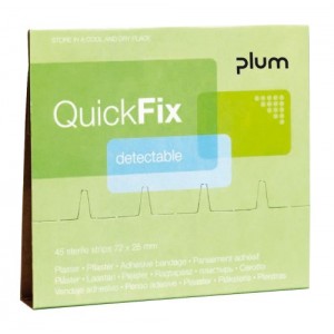 Plum quickfix utántöltő 45db fémszálas ragtapasszal