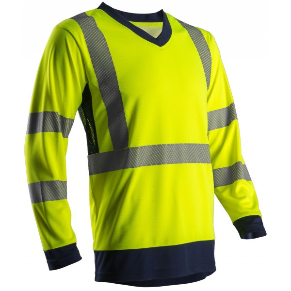 Suno hi-viz sárga hosszú ujjú póló