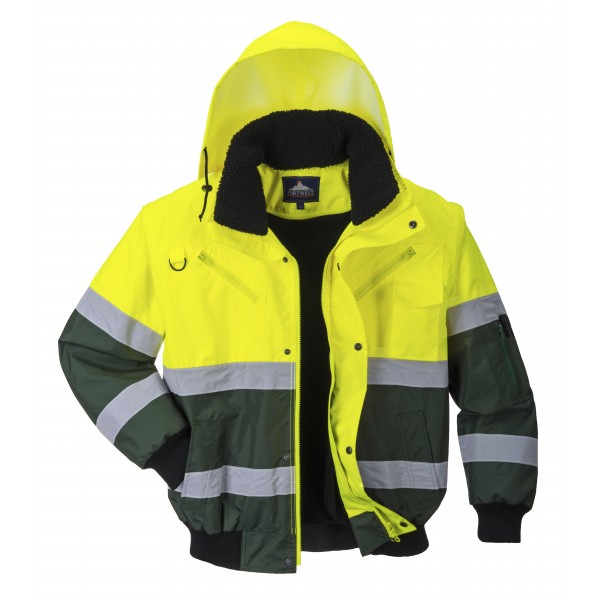 X Hi-Vis Bomber kabát