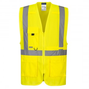 Hi-Vis Executive mellény tablet zsebbel