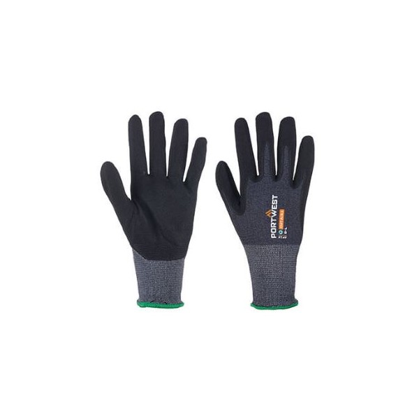 SG Grip15 Eco nitril kesztyű ( 12 pár) Szürke/Fekete