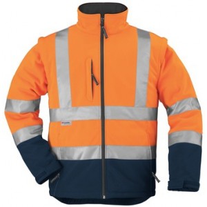 FLUO DZSEKI NARANCS/KÉK