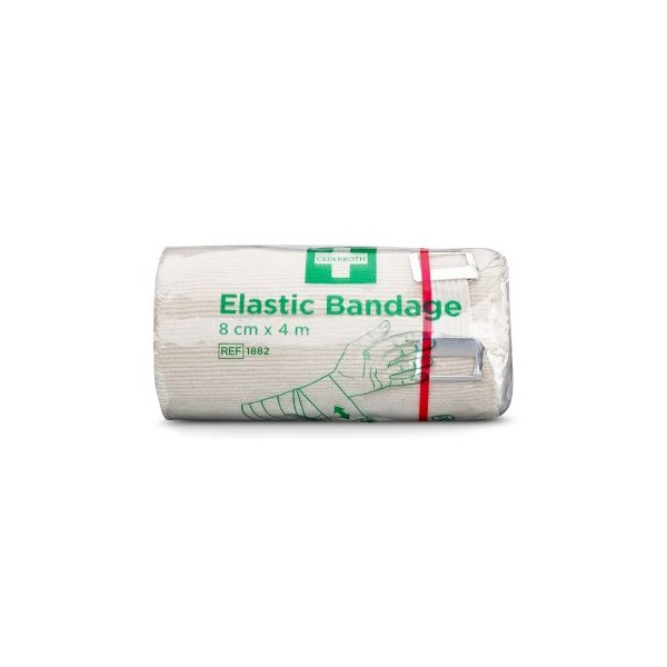 Cederroth elasztikus kötszer, 8 cm x 4 m (20 db/karton) Cederroth elasztikus kötszer, 8 cm x 4 m (20 db/karton)