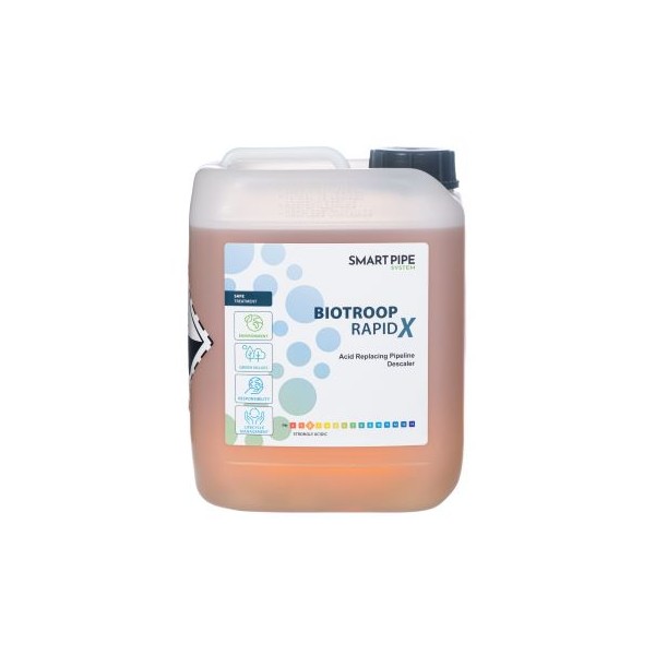 SmartPipe BioTroop RapidX, 5 l kanna (3 kanna/karton) SmartPipe BioTroop RapidX, 5 l kanna (3 kanna/karton)