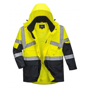 Hi-Vis kéttónusú lélegző kabát