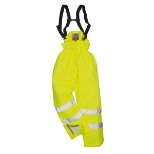 Bizflame Rain bélelt- Hi-Vis antisztatikus FR nadrág